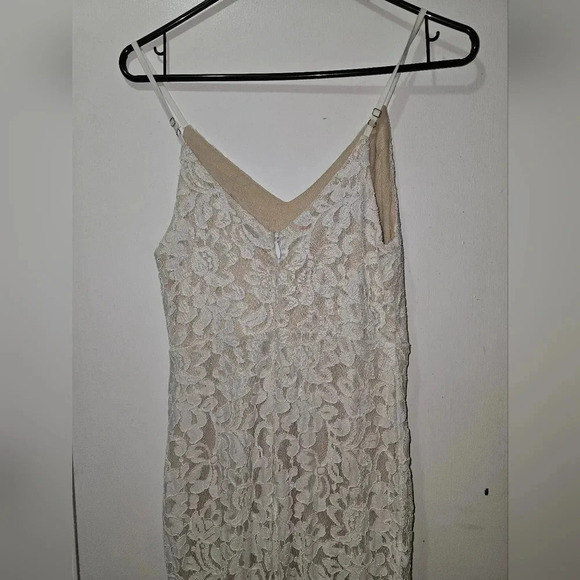 Lulus Flynn White Lace Maxi Dress Size Small - Picture 7 of 9